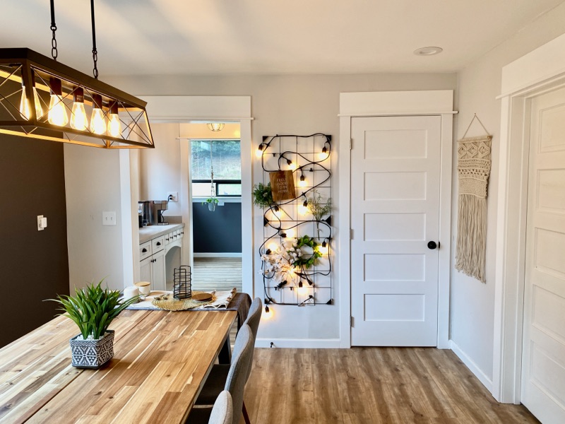 Beautifully designed rental interior